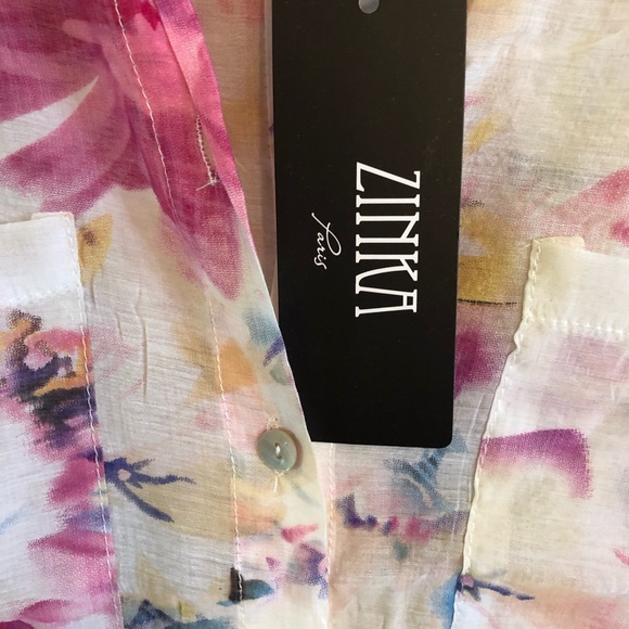 Made in Italy.. Blouse. Palazzo Pant - Picture 3 of 4